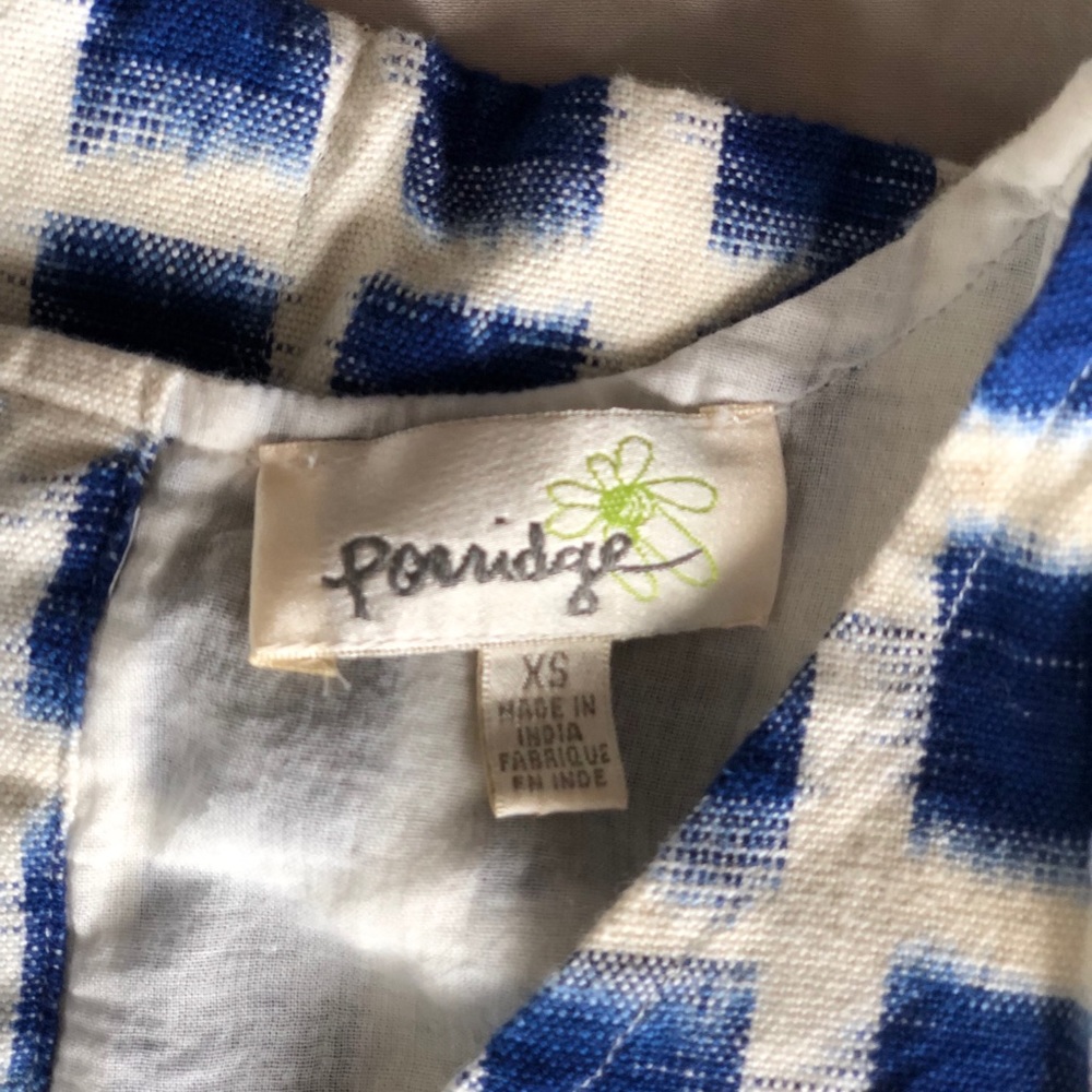 Porridge from Anthropologie button back tank